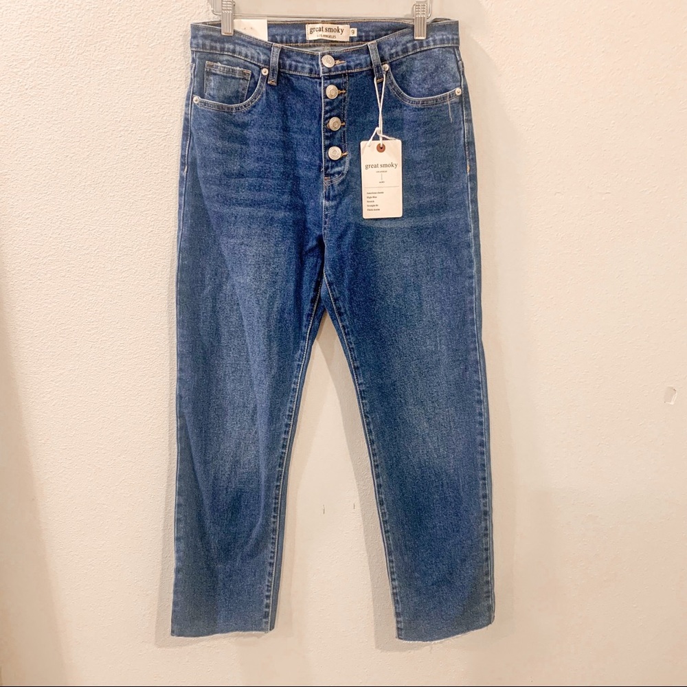 Classic High Rise Straight Leg Jean